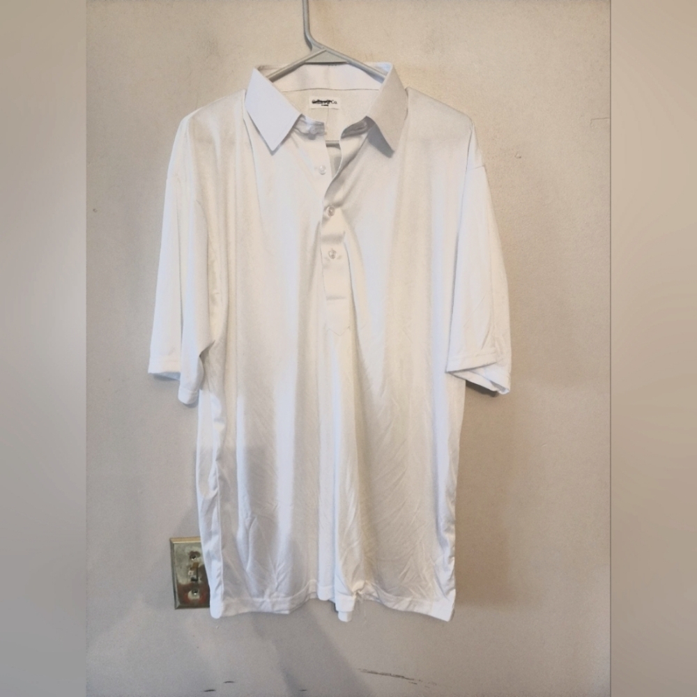 Collars and Co Polo Golf Shirt Mens  whiteNew without tags